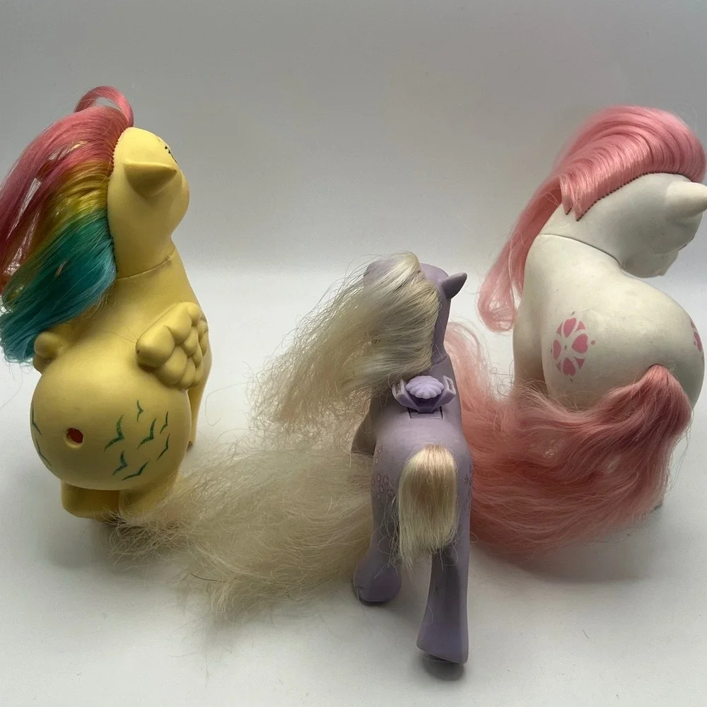 My Little Pony G1 Lot of 3 Forget Me Not Sundance Skydancer Need TLC AS IS